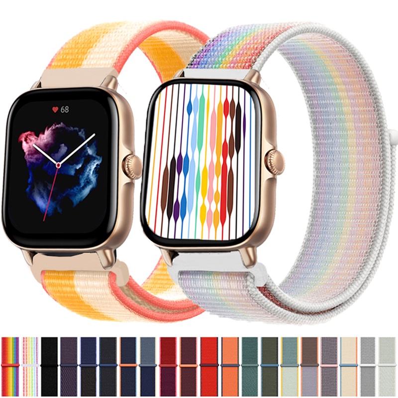 สายห่วงไนลอนสําหรับ COLMI P30 C60 C61 P28 PLUS P8 GT P20 PLUS P28 P8MAX V23PRO สมาร์ทวอท์ชปรับสําหรั