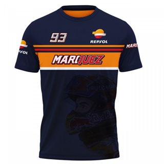 เสื้อยืด ลาย Marc Marquez M047 3D