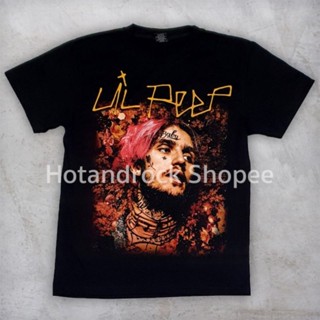 เสื้อยืดวงสีดำ Lil Peep TDM 1871 Hotandrock