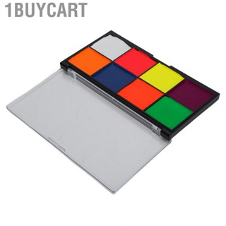 1buycart Face Painting Palette  Fluorescent Body Kit Water Based Quick Drying for Adults Christmas Children Halloween