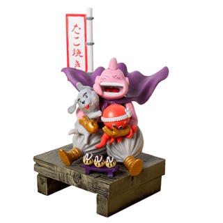 โมเดลฟิกเกอร์ PVC รูปปั้นอนิเมะ Dragon Ball Z Majin Buu ขนาด 15 ซม. ของเล่นสะสม ของขวัญ สําหรับตกแต่งบ้าน