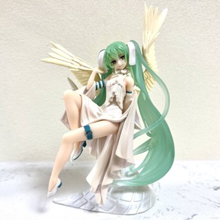 ใหม่ โมเดลฟิกเกอร์ Mg TENITOL Hatsune Miku Light Action Figure Angel Miku ของเล่นสําหรับเด็ก ตกแต่งบ้าน เก็บสะสม ของขวัญ