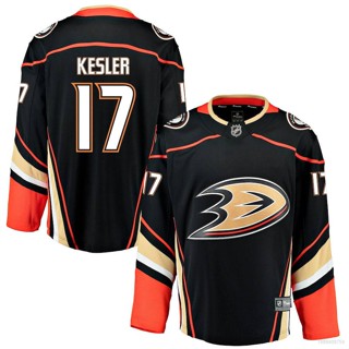 เสื้อกีฬาแขนยาว พิมพ์ลาย Ani NHL Anaheim Ducks Kesler Home Breakaway Jersey Hockey พลัสไซซ์