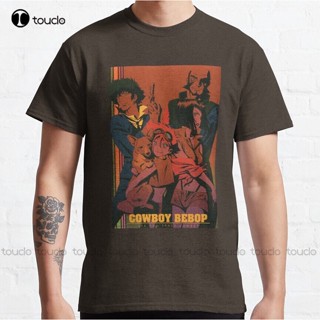 เสื้อยืด พิมพ์ลาย See You Space Cowboy สไตล์คาวบอย คลาสสิก ขนาดใหญ่ สําหรับผู้ชาย และผู้หญิง