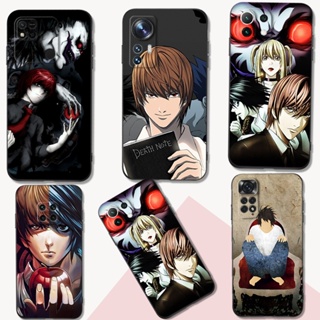 เคสโทรศัพท์มือถือ ลายการ์ตูนอนิเมะ Death Note สําหรับ Xiaomi Redmi Note 12 5G POCO X5 PRO 5G