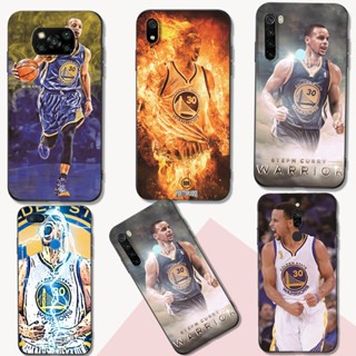 เคสโทรศัพท์มือถือ ซิลิโคนนิ่ม tpu ลาย Stephen Curry สีดํา สําหรับ Xiaomi MI 9 lite MI9T 9TPRO A3 lite