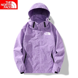 The North Face เสื้อแจ็กเก็ตกันฝน แบบนิ่ม ทรงหลวม กันน้ํา ขนาดใหญ่ คุณภาพสูง สําหรับหญิง 2023 ไซซ์ L - 4XL