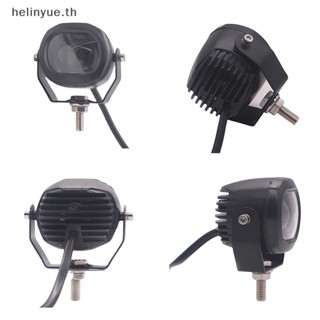 Helinyue ไฟฟลัดไลท์ LED 10W 12V-80V สีแดง ฟ้า แดง สําหรับรถบรรทุก