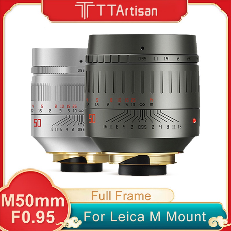 Ttartisan 50mm F0.95 เลนส์โฟกัสแมนนวล สําหรับกล้อง Leica M Leica M240 M3 M6 M7 M8 M9 M9p M10