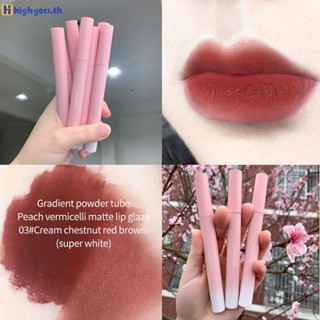 Magic Casa Matte Velvet Lip Glaze Waterproof Non-fading Makeup Is Not Easy To Fade ลิปสติกให้ความชุ่มชื้น highgoss.th