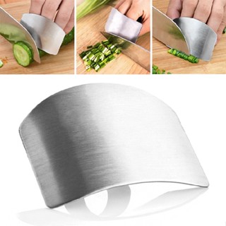 New 1pc Finger Hand Protector Guard Stainless Steel Chop Slice Shield Cook Tool