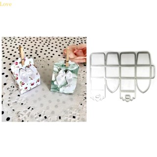 Love Cute Delicate Box แผ่นแม่แบบโลหะ ตัดลาย DIY สําหรับตกแต่งกล่องเครื่องประดับ แฮนด์เมด