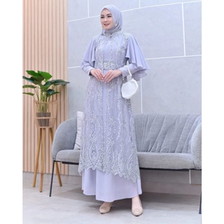 - ขายดีที่สุด !! ชุดเดรสแม็กซี่ แบบแมตต์ ลาย Gamis Muslim Maxy Tille Mix Tille Apk Mutiara พรีเมี่ยม