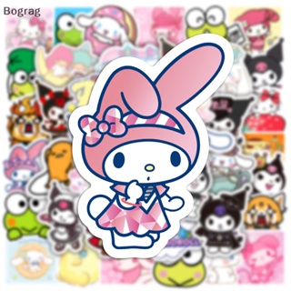 [Bogr] สติกเกอร์โปสเตอร์ ลายการ์ตูน Kuromi Melody Cinnamoroll น่ารัก สําหรับติดตกแต่งกระเป๋าเดินทาง โทรศัพท์มือถือ แล็ปท็อป 50 แผ่น ต่อแพ็ก