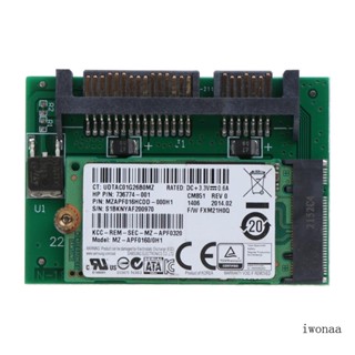 Iwo อะแดปเตอร์การ์ดฮาร์ดไดรฟ์ mSATA SSD เป็น 2 5 SATAGps สําหรับ M 2 SATA3