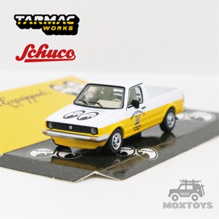 Tarmac Works โมเดลรถยนต์ 1:64 Pickup Caddy Moon ของเล่นสําหรับเด็ก