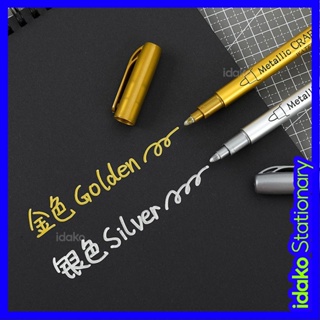 ปากกาโลหะ กันน้ํา สีทอง สีเงิน GN550