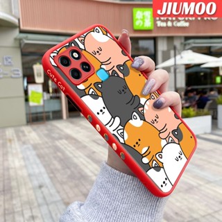 สําหรับ Infinix Smart 6 HD Smart 6 Plus เคสการ์ตูนแมวน่ารัก รูปแบบแฟชั่น บาง ฝ้า เคสโทรศัพท์แข็ง ซิลิโคน ป้องกัน เคสกันกระแทก