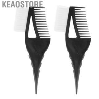 Keaostore Color Brush 2PCS Double Side Comb Applicator DIY