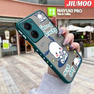 เคสโทรศัพท์มือถือ ซิลิโคนใส กันกระแทก ลายการ์ตูน Pochacco สําหรับ vivo Y16 Y35 5G Y56 5G Y55S 5G Y33S 5G Y33E 5G Y52T Y30 Y30G IQOO U5E