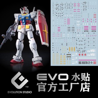 สติกเกอร์รูปลอก EVO RG 1/144 RX-78 RX78