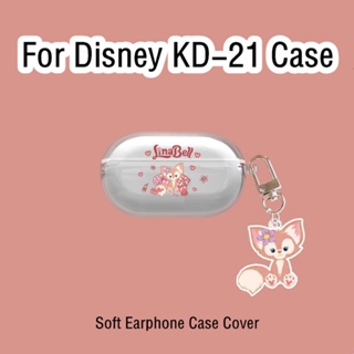 【ของแท้】เคสหูฟัง แบบนิ่ม ลายการ์ตูนดิสนีย์ KD-21 สําหรับ Disney KD-21