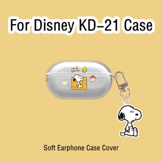 【Trend Front】เคสหูฟัง แบบนิ่ม ลายการ์ตูนดิสนีย์ KD-21 สําหรับ Disney KD-21