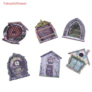 (Takashiflower) โมเดลประตูบ้านตุ๊กตา 1/12 DIY 6 ชิ้น