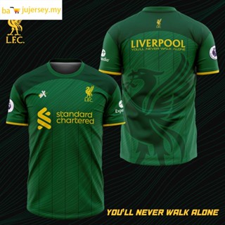 เสื้อยืดแขนสั้นลําลอง พิมพ์ลาย EXCLUSIVE LIVERPOOL 2023 24 - CUN DAN CANTIK 3d สําหรับผู้ชาย