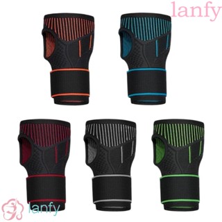 LANFY ผ้าพันข้อมือ ซัพพอร์ตข้อมือ สบาย สําหรับเล่นฟิตเนส ยิม กลางแจ้ง