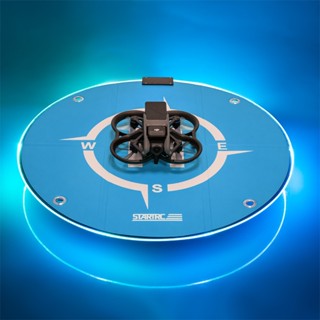 Drones Landing Pad with LED Light, Luminous Universal Portable Helipad for DJI Mini 3/Mini 3 Pro/Air 2S/Mavic Mini 2//Mavic 3/DJI Avata FPV Drone Accessories(21.6inch)