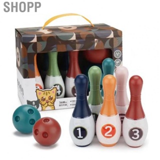 Shopp Kids Bowling Set  Mini Pin Toys Colorful Parent Child Interaction Plastic for Outdoor