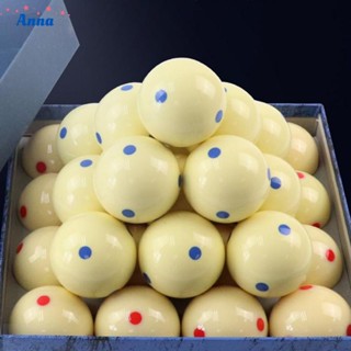 【Anna】Table Ball Resin Pool-Billiard 57.2MM Practice Training 6 Dot Spot Pool