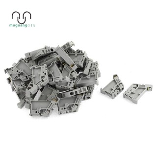 บล็อกขั้วต่อราง DIN ขนาด 35 มม. 50 ชิ้น