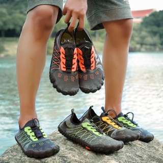 size 35~46 คนรักรองเท้าเดินป่าลุยตกปลาท่องแห้งอย่างรวดเร็วระบายอากาศขนาดใหญ่ว่ายน้ํารองเท้ากันลื่นชายหาด
