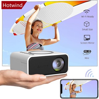 Hotwind YT300 โปรเจคเตอร์ LED ขนาดเล็ก รองรับ Miracast Airplay สําหรับโทรศัพท์มือถือ G5Z7