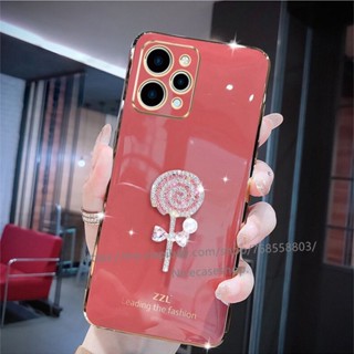 พร้อมส่ง เคสป้องกันโทรศัพท์มือถือ TPU แบบนิ่ม ลายอมยิ้ม กันน้ํา สําหรับ Redmi 12 4G 13 Ultra 2023 Redmi12 4G