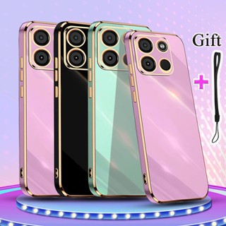 เคสชุบไฟฟ้า ขอบตรง สําหรับ ITEL A60S A60