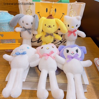 SANRIO Tt พวงกุญแจ จี้ตุ๊กตาฟิกเกอร์ อนิเมะ Hello Kitty Kuromi Cinnamoroll น่ารัก