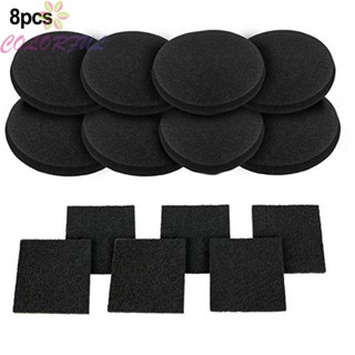 【COLORFUL】Compost Bin Kitche Activated Carbon Filter Cotton Clean And Fresh 8 Pcs