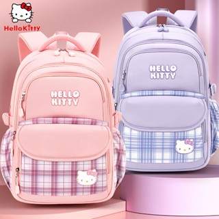 ใหม่ กระเป๋าเป้สะพายหลัง กระเป๋านักเรียน ลาย Hello Kitty เกรด 5 1 3 ความจุขนาดใหญ่ สําหรับเด็กผู้หญิง 2023