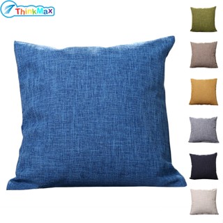 ปลอกหมอน ทรงสี่เหลี่ยม สีพื้น สไตล์โมเดิร์น เรียบง่าย สําหรับตกแต่งบ้าน (40 X 40 ซม.)