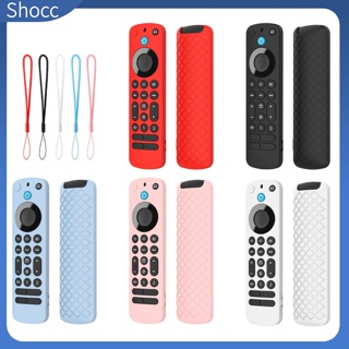 Shocc เคสรีโมตคอนโทรล กันลื่น กันกระแทก สําหรับ Alexa Voice Remote Pro