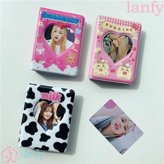 LANFY อัลบั้มรูปภาพ รูปหมีน่ารัก มี 40 ช่อง สําหรับใส่บัตรประชาชน