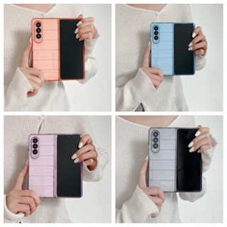 เคสโทรศัพท์มือถือแบบแข็ง พับได้ กันกระแทก สําหรับ Samsung Galaxy Z Fold 3 Flod 4 Flod 5 5G