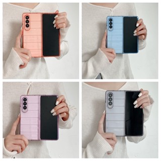 เคสโทรศัพท์มือถือแบบแข็ง พับได้ กันกระแทก สําหรับ Samsung Galaxy Z Fold 3 Flod 4 Flod 5 5G