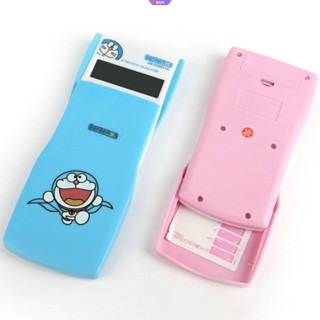 เครื่องคิดเลขอิเล็กทรอนิกส์ แบบพกพา ลาย Hello Kitty Doraemon เหมาะกับใช้ในบ้าน สํานักงาน โรงเรียน สําหรับเด็ก [RAIN]