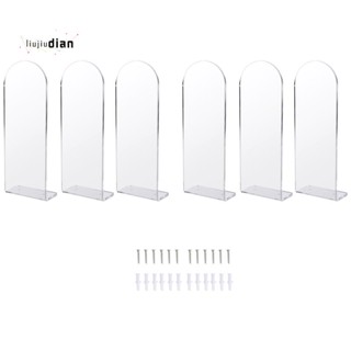 ชั้นวางรองเท้าลอยน้ํา 6 ชั้น สําหรับติดผนัง