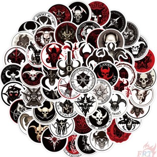 55 ชิ้น / ชุด ❉ สติกเกอร์ Punk Darkness Hell - Gothic Skull Totem Series 01 สําหรับตกแต่ง ❉ สติกเกอร์ Punk Darkness Hell - Gothic Skull Totem Series 01 สําหรับตกแต่ง