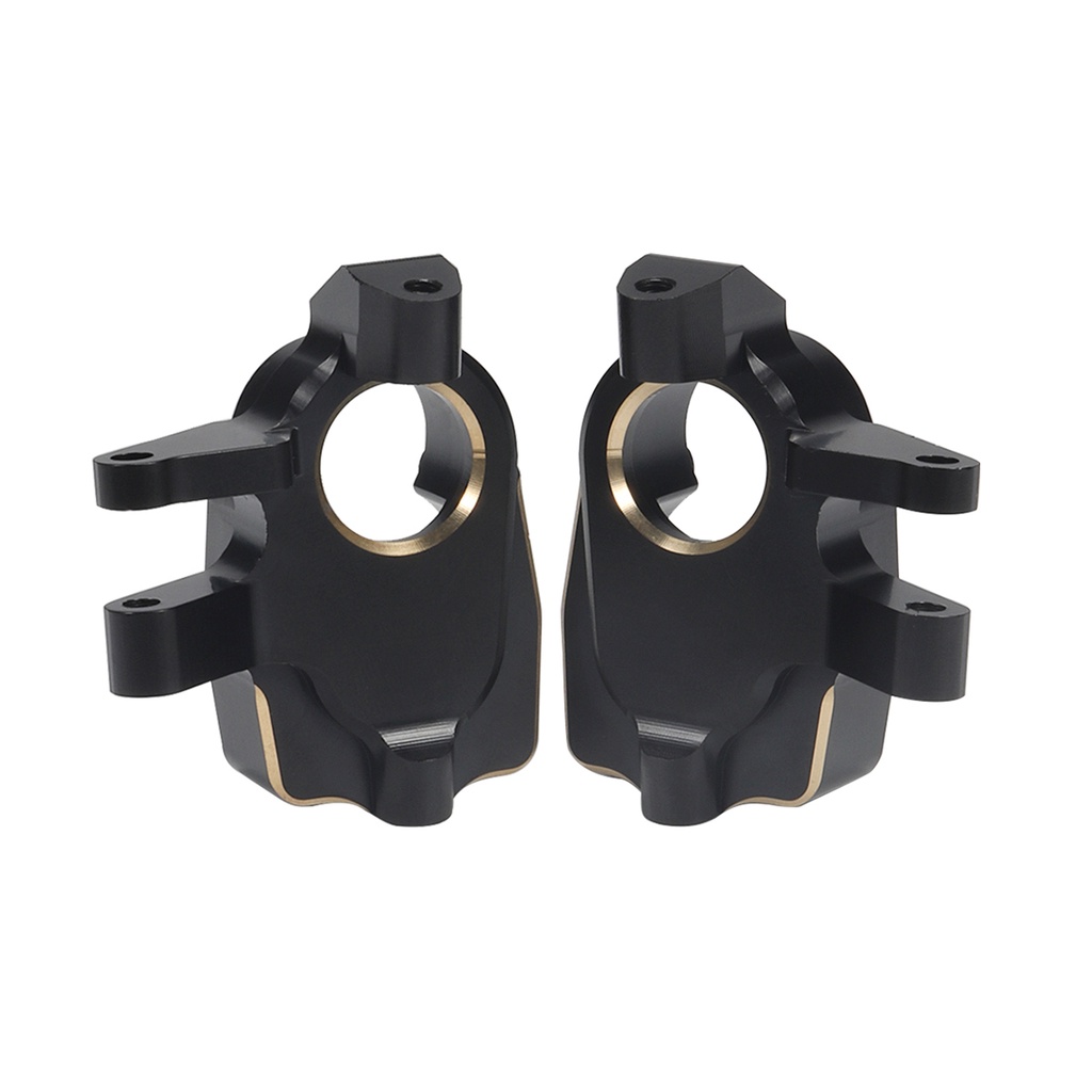 ชุดปลอกหุ้มพวงมาลัย ทองเหลือง สีดํา สําหรับ Axial Capra SCX10 III AR45P SuperShafty CP44 Vanquish F9 Axle Housing - รูปที่ 6